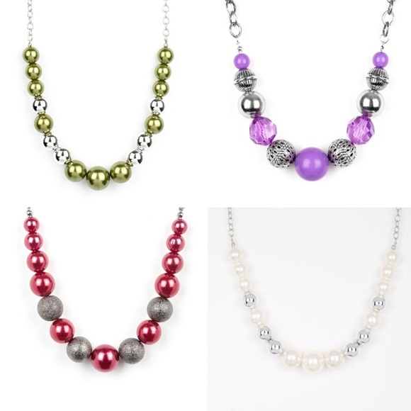 4 Paparazzi necklace sets